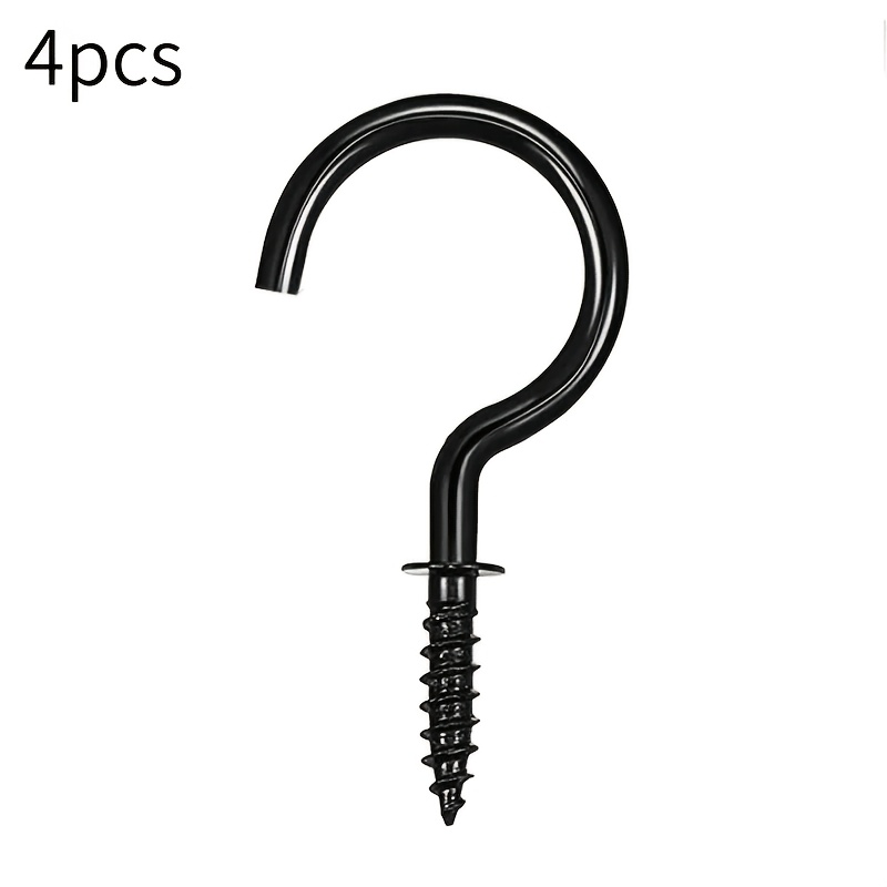 Woodworking Questions - 4pcs Large Cup Hooks, Screw Hooks,