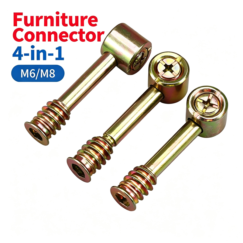 Cabinet Scraper Set - Four-in-One Hammer Bolt Eccentric Nut Kit,