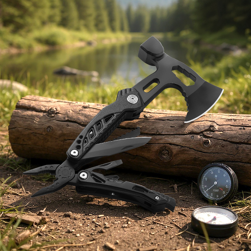 Woodworking Hatchet - Camping multifunctional small knife tactical pliers