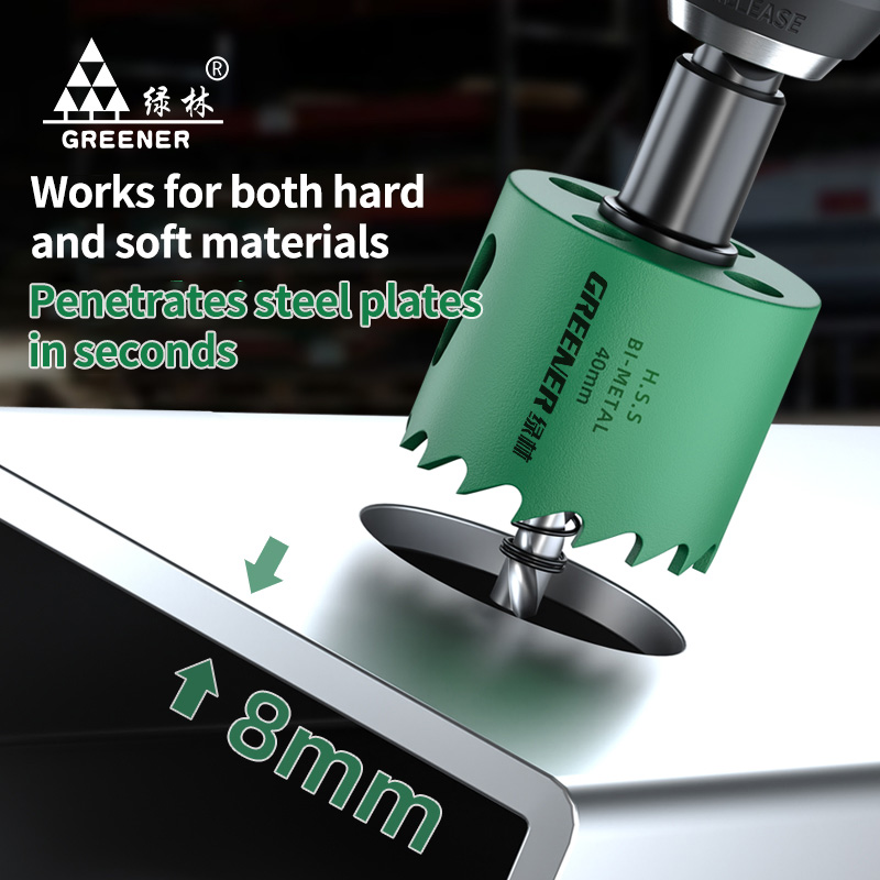 19-127mm Hole Saw Cutting Set  - Woodworking Drill Bits review and price