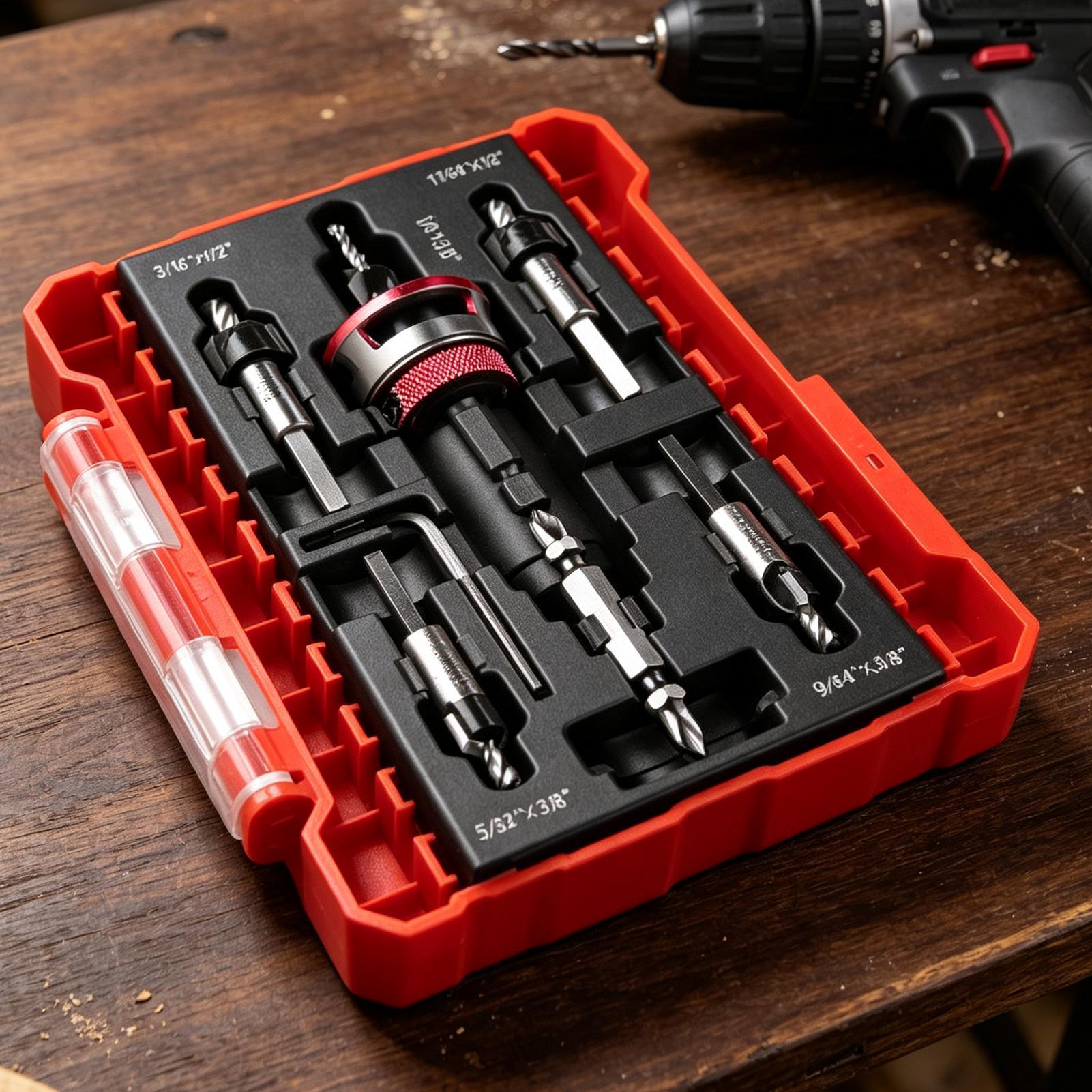 Counter Sink Drill Bit For Woo - Woodworking Drill Bits review and price