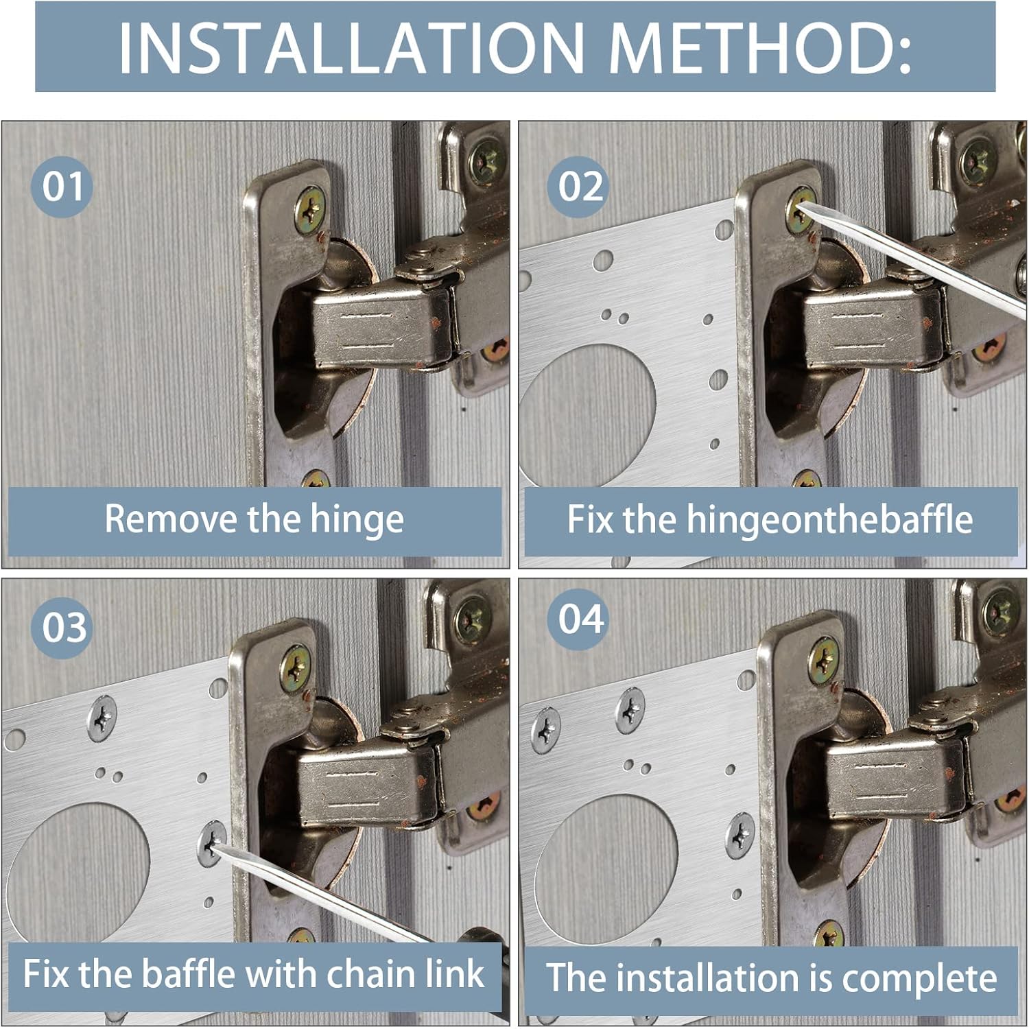 Cabinet Hinge Repair Plate Kit - Cabinet Scraper Set review and price