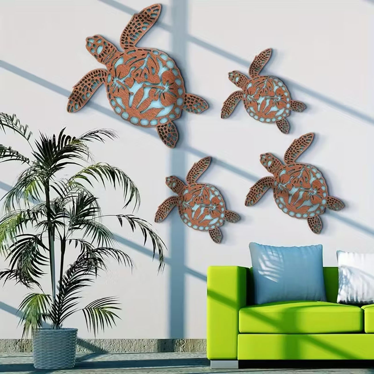 A Set of 4 Wooden Fish Wall De - Woodworking Glue review and price