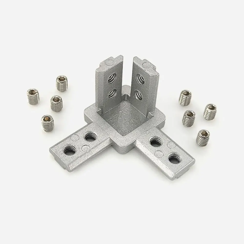 10 Pcs 3 Way Corner Bracket Co - Woodworking Joint Types review and price