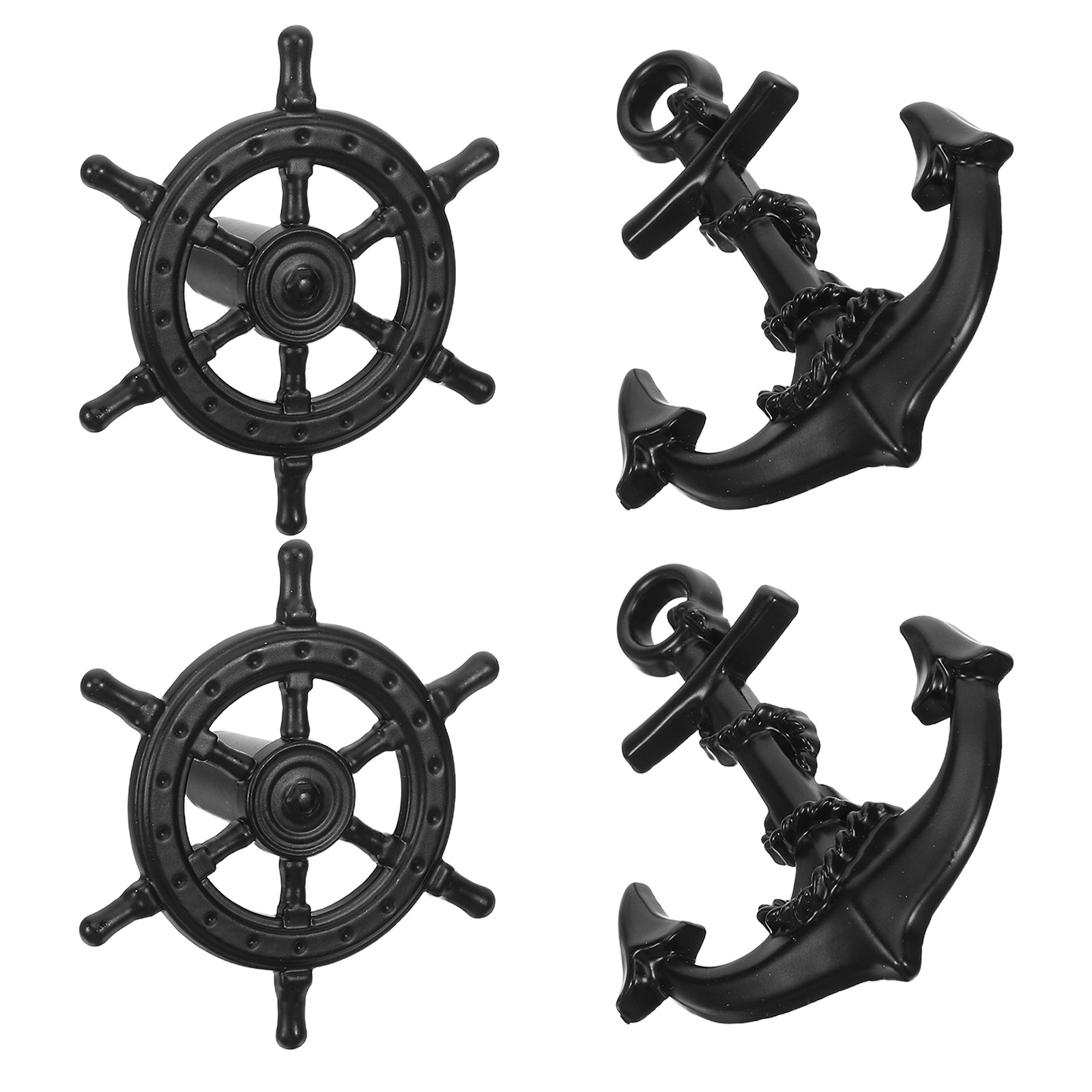 4Pcs Black Vintage Drawer Pull - Woodworking Hatchet review and price