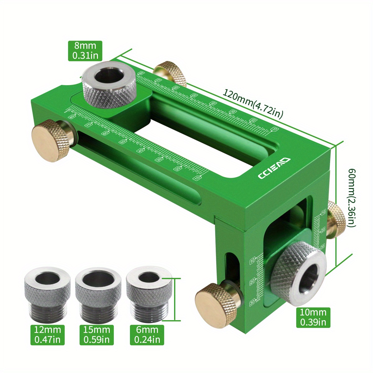 Screw Jig 2-in-1 Adjustable Wo - Woodworking Drill Bits review and price