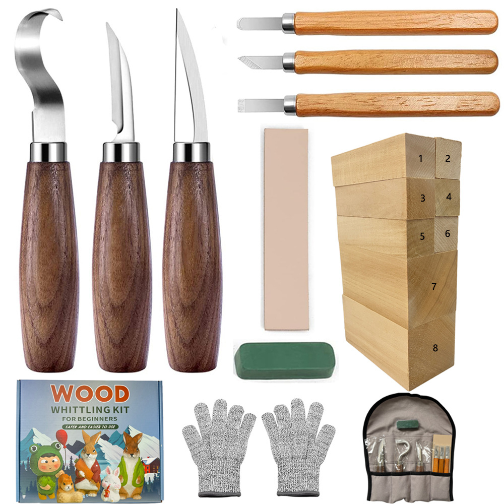 Carving Knife Gift Box Set 21- - Woodworking Knife review and price