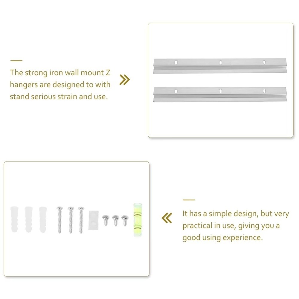 100mm/152mm Picture Frame Hang - Woodworking French Cleat review and price