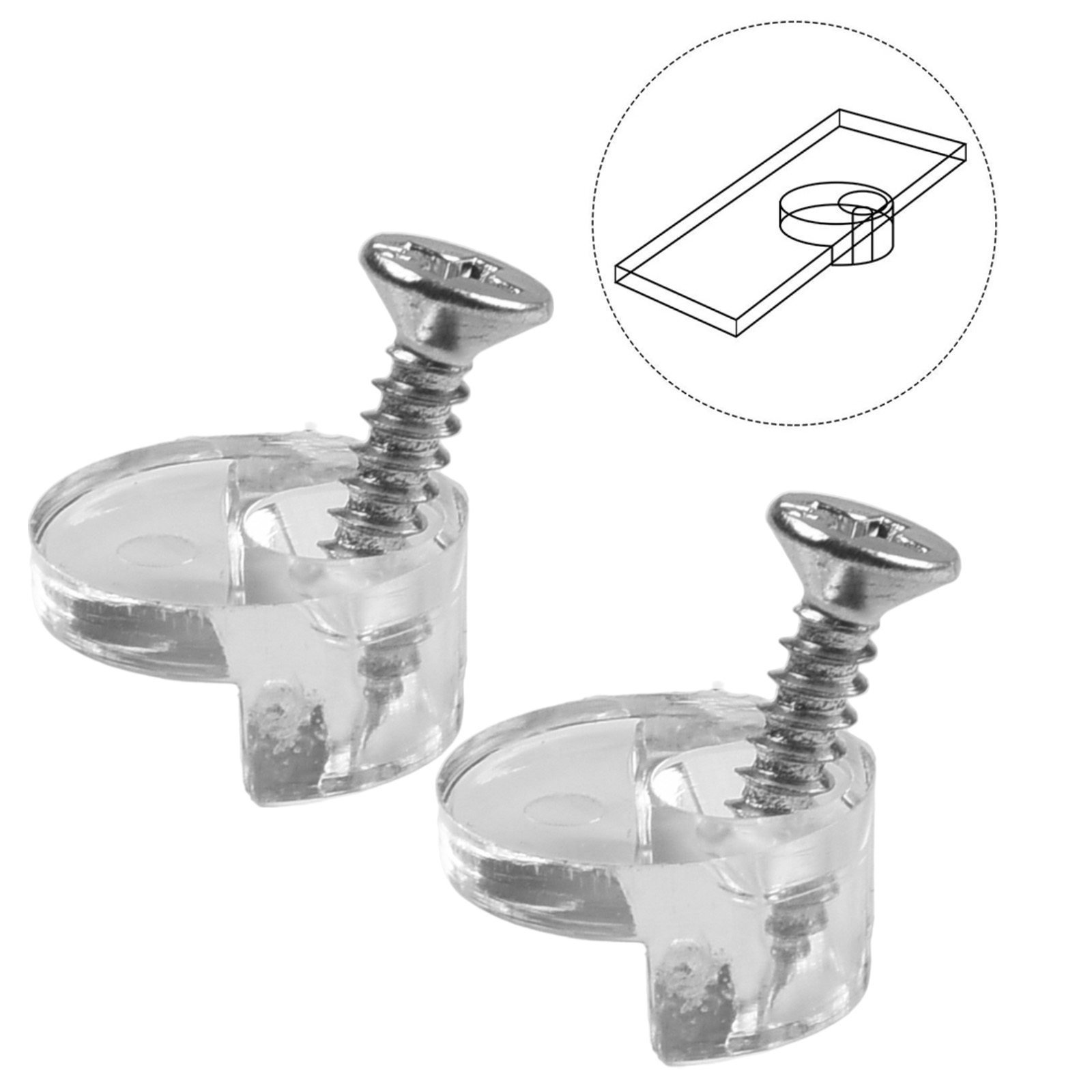 20 Set Glass Retainer Clips Ki - Cabinet Scraper Set review and price