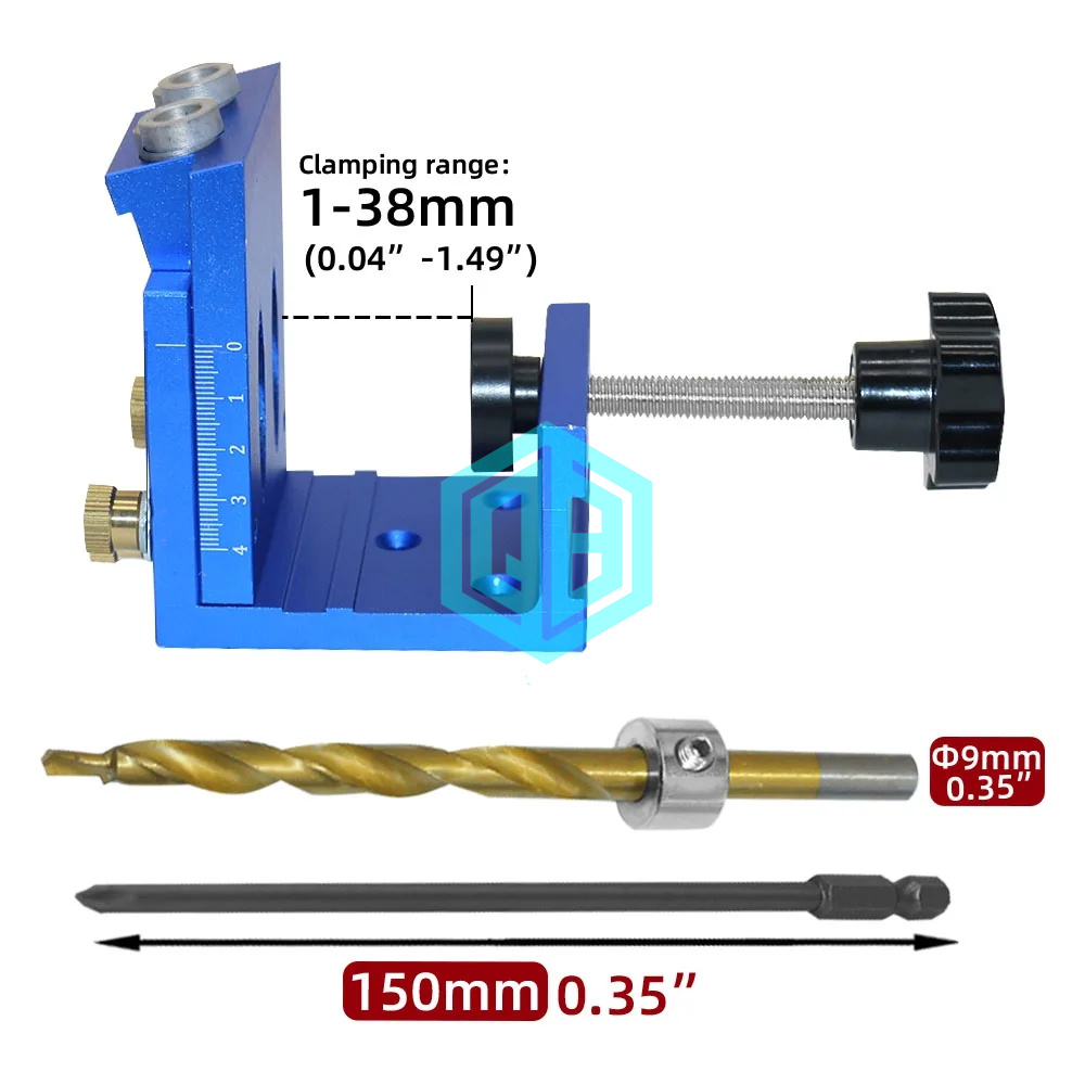 QinBu Recycled Aluminum Pocket - Woodworking Drill Bits review and price