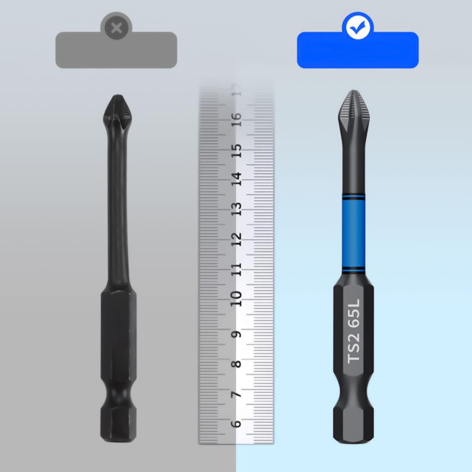 Drill Screwdriver Bit Set 6-Pi - Woodworking Drill Bits review and price
