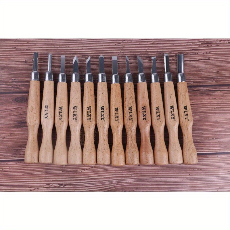 Set Of 12 Professional Wooden  - Woodworking Knife review and price