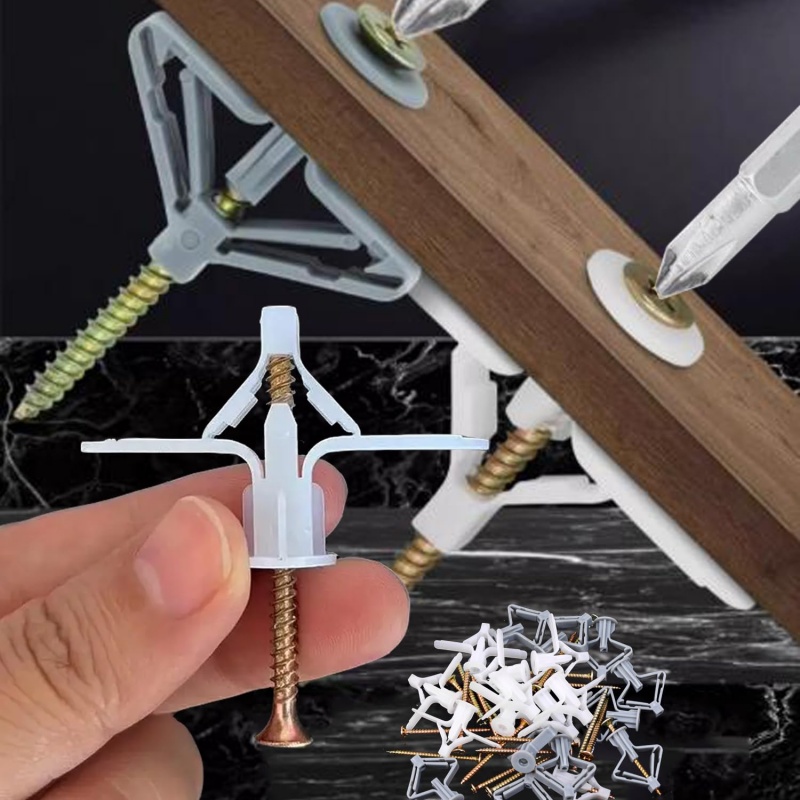 100PCS Plasterboard Expansion  - Woodworking Hatchet review and price