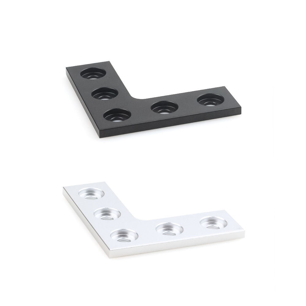 2Pcs/lot L Type 5 Holes 90Degr - Woodworking Joint Types review and price