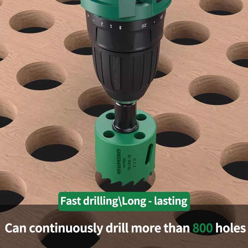 19-127mm Hole Saw Cutting Set  - Woodworking Drill Bits review and price