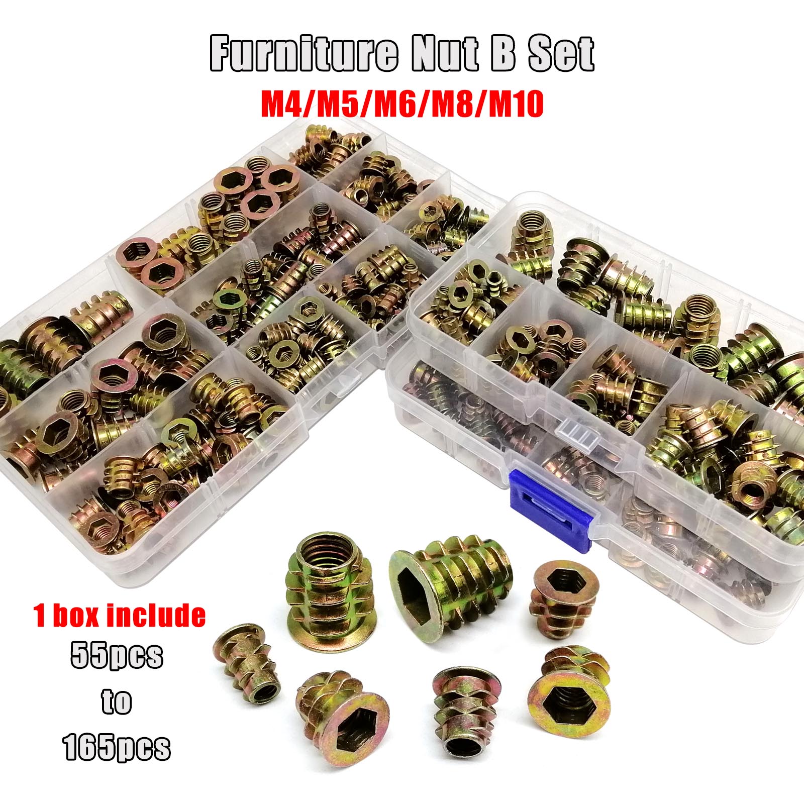 165/75/55pcs Threaded Insert N - Cabinet Scraper Set review and price