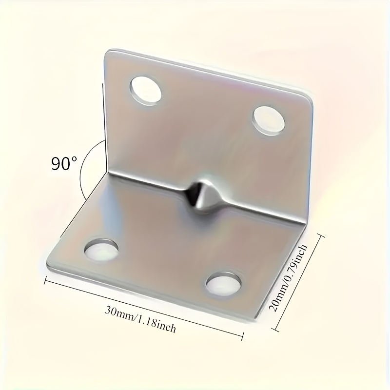 50Pcs right-angle bracket angl - Woodworking Joint Types review and price