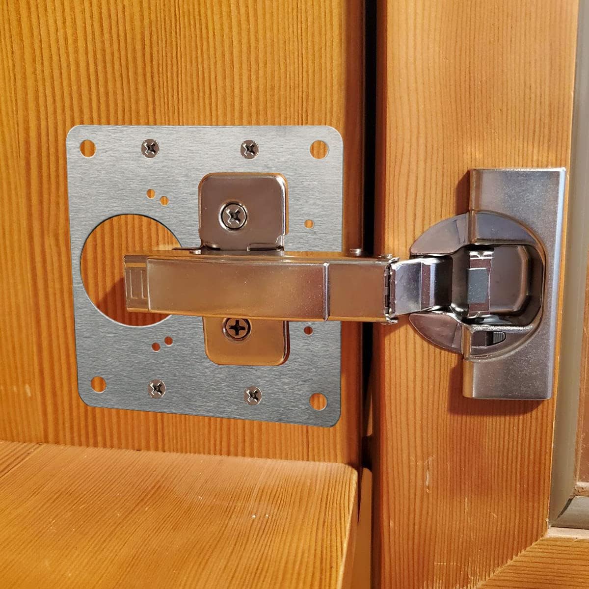 Cabinet Door Hinge Repair Plat - Cabinet Scraper Set review and price