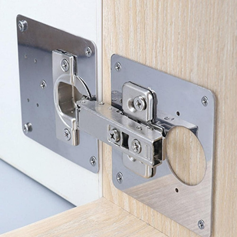Cabinet Door Hinge Repair Plat - Cabinet Scraper Set review and price