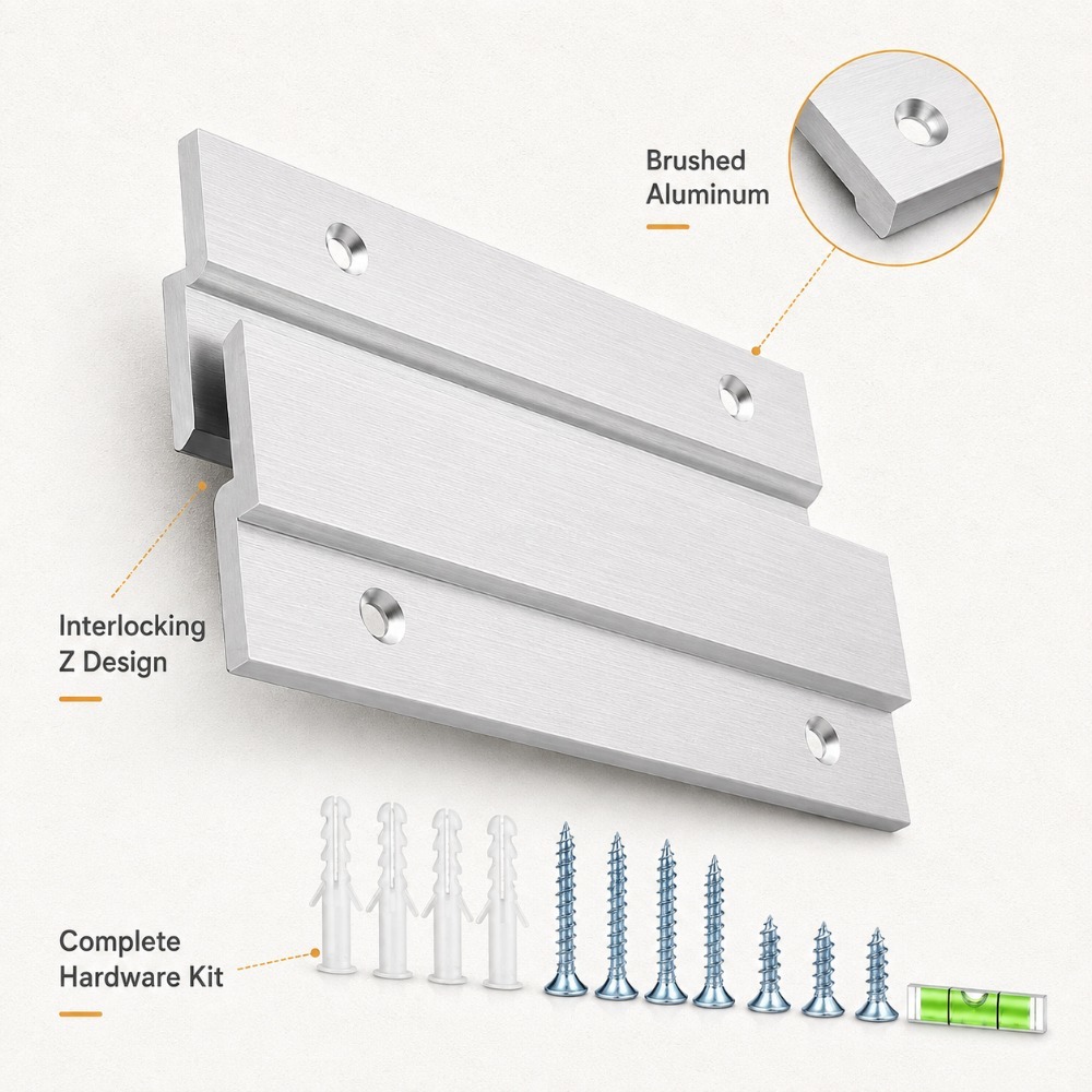 2 Pairs French Cleat Wall Hang - Woodworking French Cleat review and price