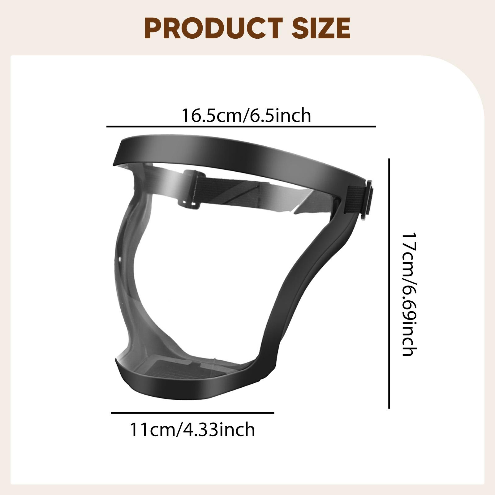 Full Face Cover Transparent Fa - Woodworking Face Shield review and price