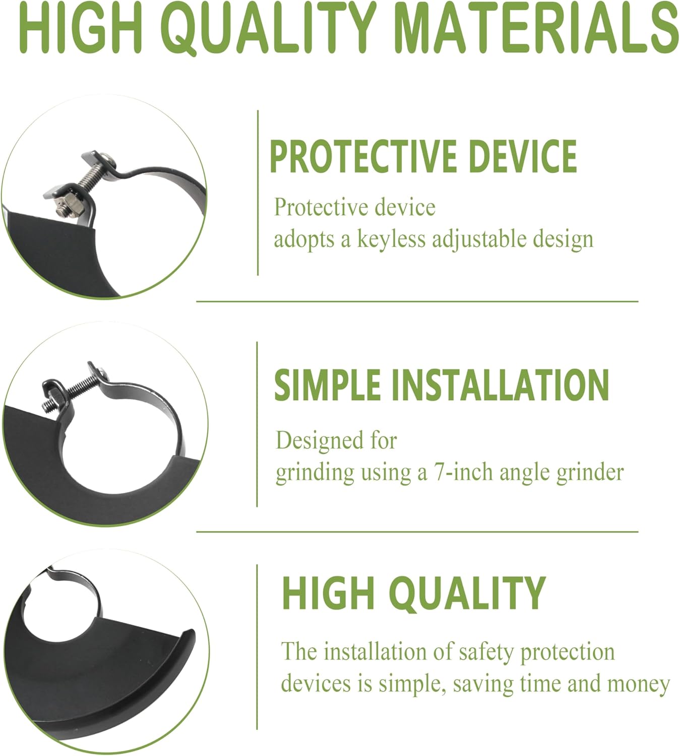 Metal Angle Grinder Guard, Bla - Woodworking Face Shield review and price