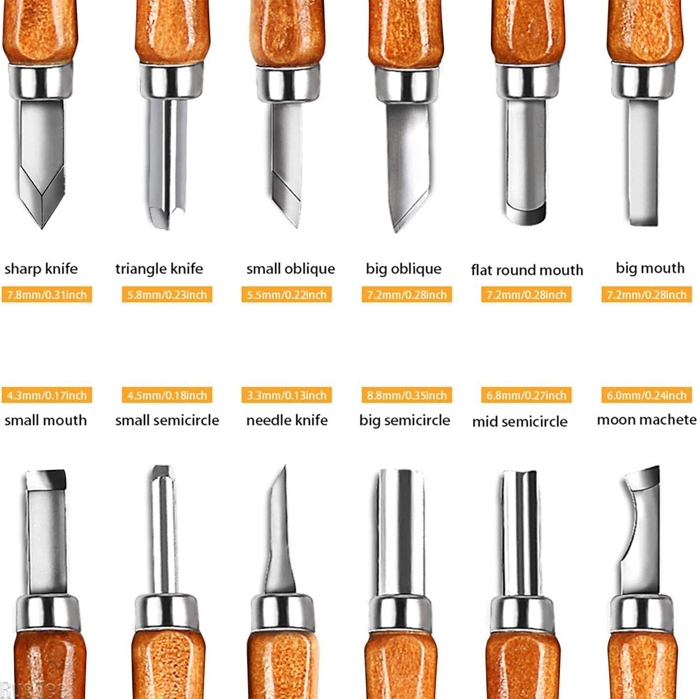 12Pcs SK2 Woodworking Carving  - Woodworking Knife review and price